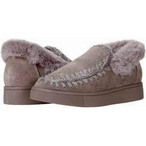 Blondo Aria Waterproof Taupe Fur-Lined Slippers